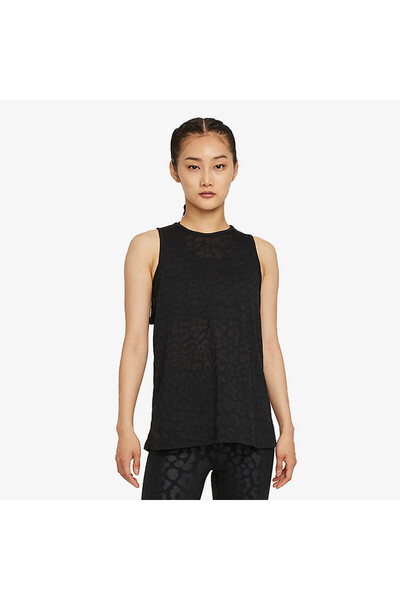Nike W NP DF SSNL AOP BRNT TANK