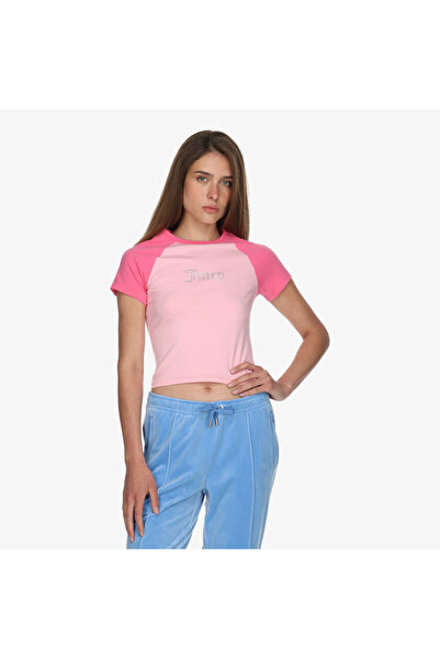 Juicy Couture Tricou de damă JCWCT125307 Roz