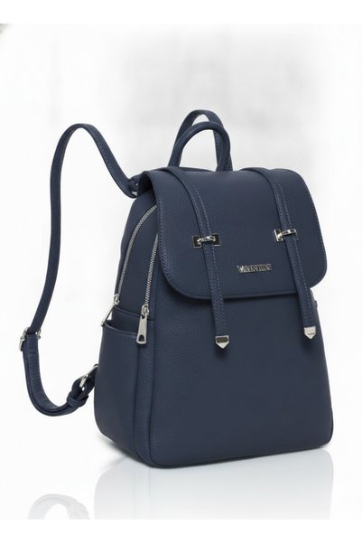 Valentini Gino Дамска раница от еко кожа с капак 9240-101, 23x31см