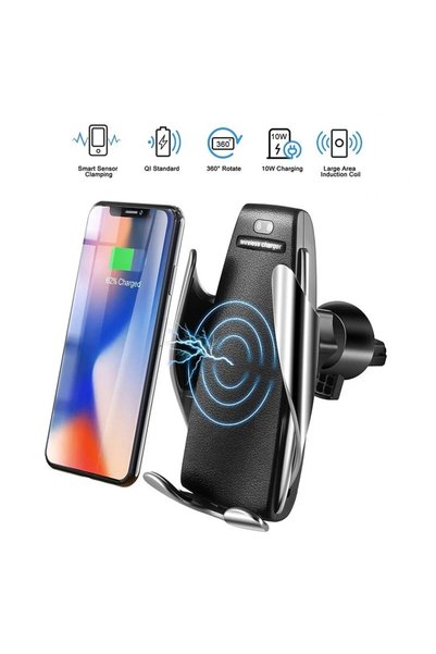 Loowoko Automatic Car Wireless Charger, S5 Pro Air Vent Mount, Fast Charge, U...