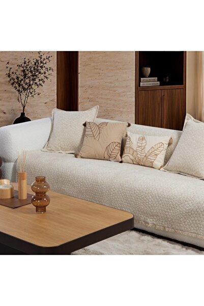 Nef Nef Homeware Nef-Nef Homeware Decore Εκρού Ριχτάρι για Διθέσιο Καναπέ, 17...