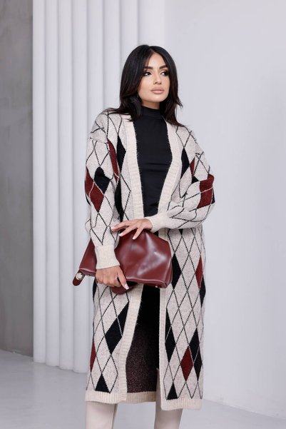For Angels Cardigan lung cu model baklava