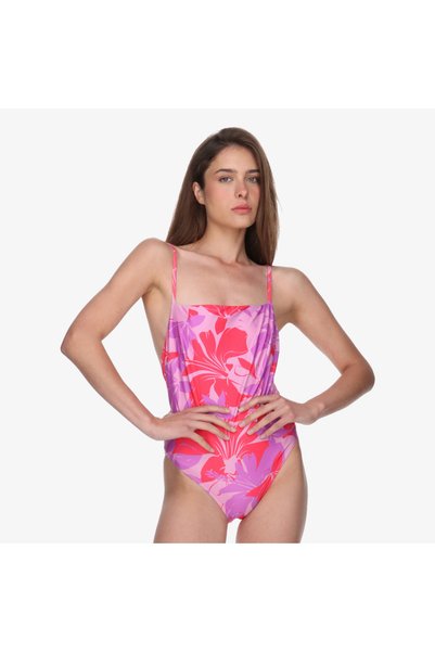 SPEEDO Top de damă imprimat, ajustabil, cu bretele subțiri, 1 bucată