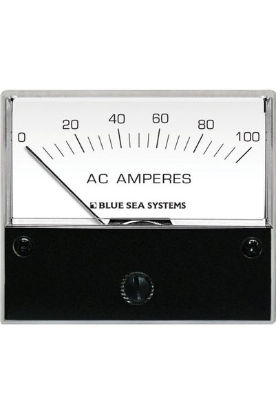 Blue Sea Systems AC Analog Ampermetre 0-100A