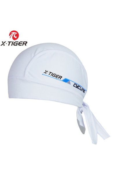 Choice White X-TIGER Men's Cycling Bandana Cap Elastic Breathable Summer Quic...