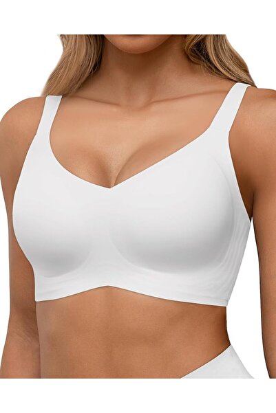 GENERAL HORISUN Seamless Bras Full Coverage Wireless Push Up Bra for Women No...