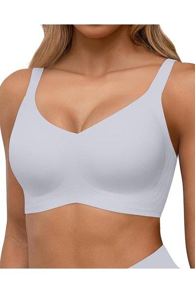 GENERAL HORISUN Seamless Bras Full Coverage Wireless Push Up Bra for Women No...