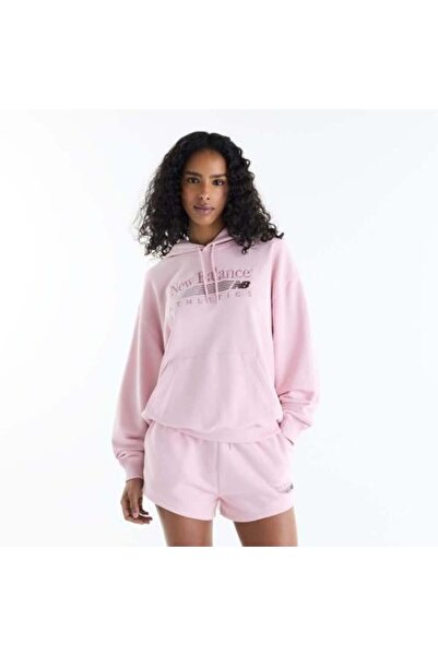 New Balance Women's Running Sweatshirt _ WT6288NOPHK