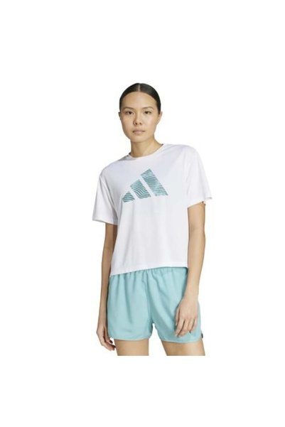 adidas قميص جري نسائي _ JN6137