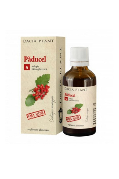 Dacia Plant Tinctura Paducel Fara Alcool Dacia Plant, 50ml