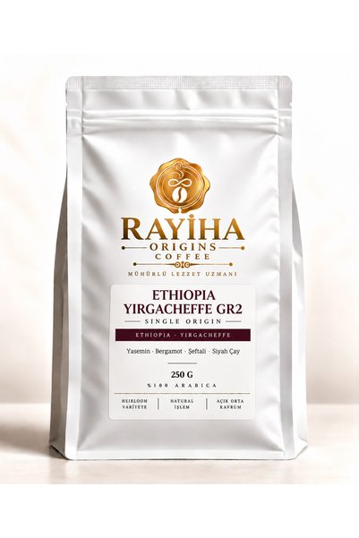 ETHIOPIA YIRGACHEFFE GR2 SINGLE ORIGIN KAHVE 1000 G