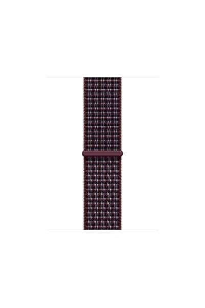 Apple Watch 40mm Sport Loop Band, Burgundy Plaid