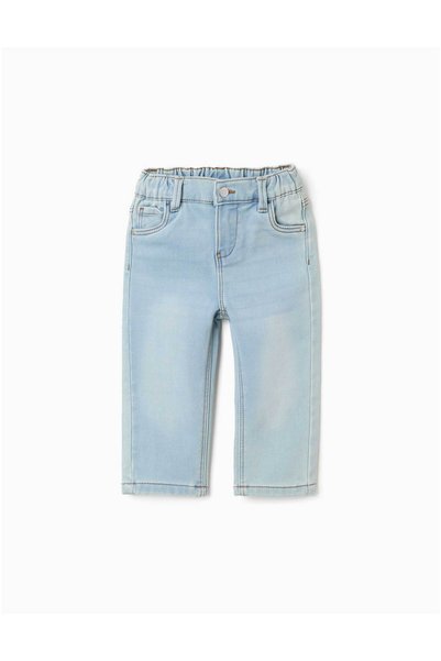 Ziddy Pants Knit Denim, Light Blue