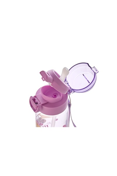Cosiness Race Car Double Drinking Option Water Bottle & Water Cup 550 Ml.