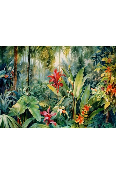 VIODESIGN Fototapet Copii, autoadeziv, Jungla , multicolor, 80x120 cm CO547