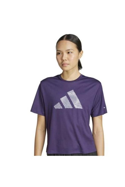 adidas قميص جري نسائي _ JM5736