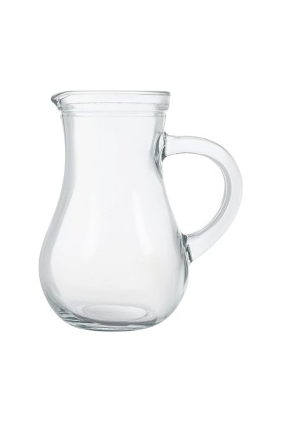 OEM Carafă din sticlă transparentă cu mâner, 500 ml, pentru servirea băuturilor