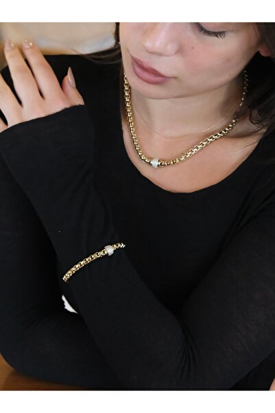 YENGEÇ Necklace and Bracelet Set