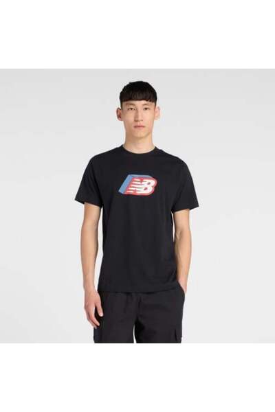 New Balance تي شيرت رجالي من _ MT53961BK