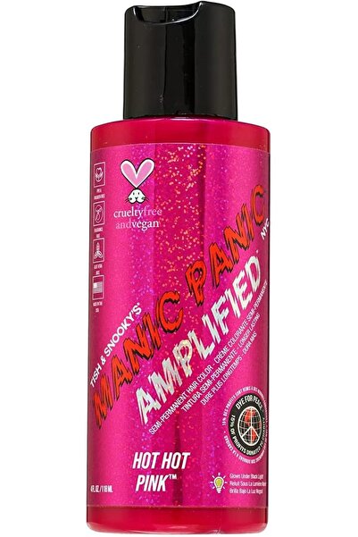 Manic Panic كريم صبغة شعر شبه دائم، لون الحمم البركانية الكهربائية، 4 أونصات