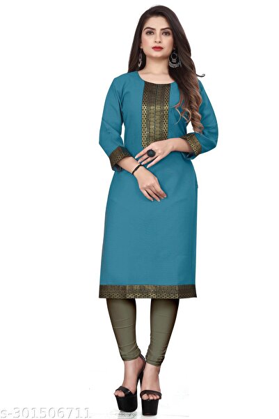 Generic Brand Stylish Kurti with Work