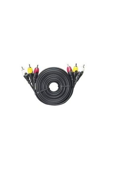 Generic كابل صوت وفيديو RCA 3x3 إلى 3RCA، بطول 10 أمتار