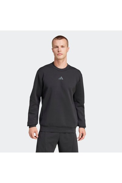 adidas Designed for Training Men's Black Sweatshirt (Jj4642)