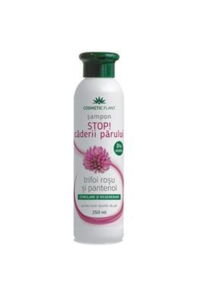 Cosmetic Plant Sampon Stop! Caderii Parului cu Trifoi Rosu si Pantenol Cosmet...