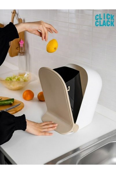 tiritoğluhome Pedallı Mutfak/Banyo/Ofis Çöp Kovası