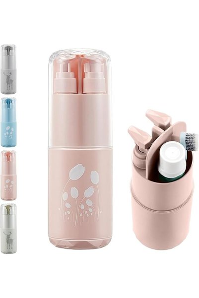 GENERAL Minimalist & Organized Travel Toiletry Set, Toothbrush Holder Travel ...