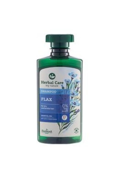 Farmona Șampon cu extract de in pentru păr uscat și fragil - Herbal Care Flax...