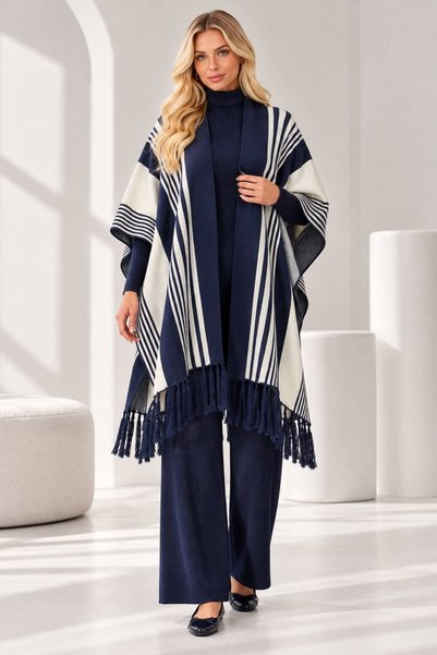 MAY MARA Women's 3-Piece Knitwear Set with Panthool and Blouse