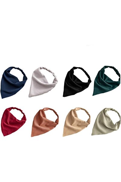 DINPREY Long Hair Scarf Headband for Women Large Bandana Headbands for Women ...