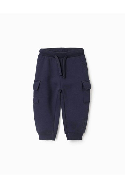 Ziddy Pants Fleece, Dark Blue
