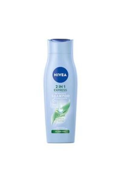 NIVEA Sampon 2 in 1 cu Aloe Vera - 2 in 1 Express Shampoo & Conditioner, 400 ml