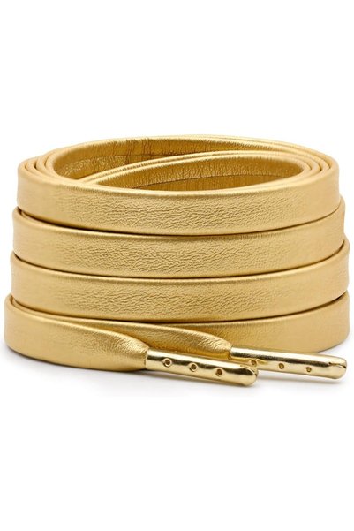GENERAL Dilili Pu Leather Flat Laces: Waterproof Shoe Laces for Sneakers and ...