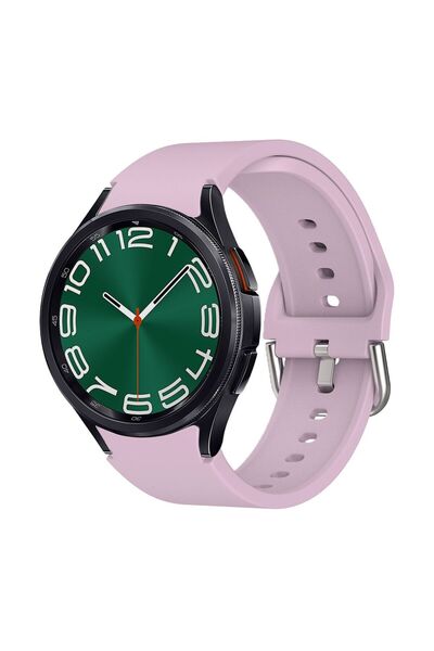 Sonique Λουράκι Σιλικόνης Soft Band για Samsung Galaxy Watch 4/5/6/7/FE Βιολετί