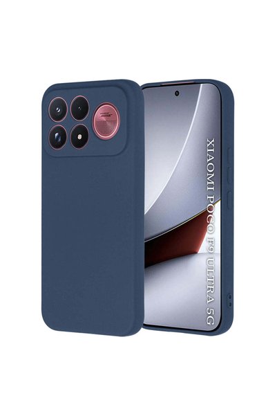 Techsuit Husă pentru Xiaomi Poco F9 Ultra, SoftFlex, Albastru marin