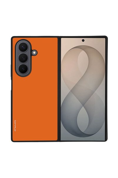 Sonique Θήκη ColorBloc Series για Samsung Galaxy Z Fold 8 Ultra Πορτοκαλί