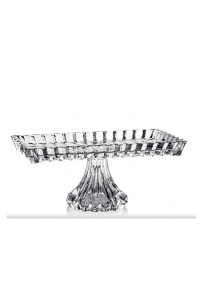 Rogaska CROWN JEWEL 35X19 CM AYAKLI DİKDÖRTGEN SUNUM