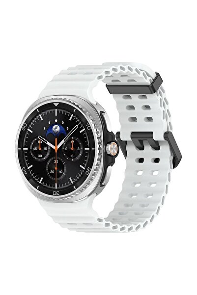 Sonique Λουράκι Σιλικόνης ColorWave για Samsung Galaxy Watch 8 Λευκό