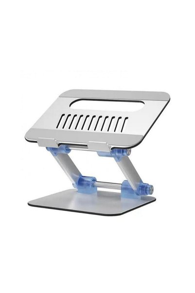 Baseus Yesido LP04 Αναδιπλούμενη Βάση Στήριξης Laptop Αλουμινίου Ασημί