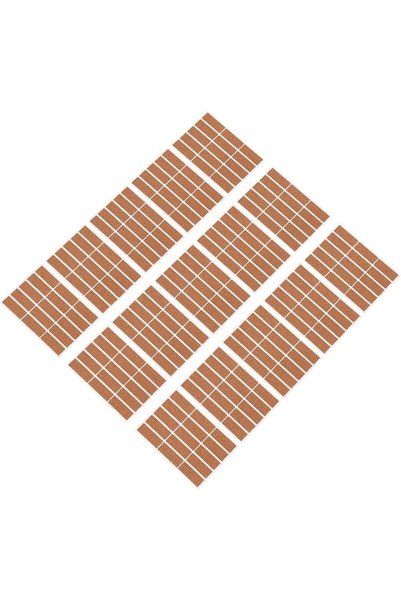 Generic Cork Wooden Label Stickers, Self Adhesive Rectangle Name Tag Price La...