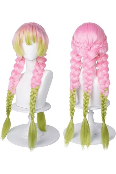 Wiggyart شعر مستعار أنمي Wiggy Mermaid SL لشخصية كوتشو شينوبو، شعر مستعار تنك...