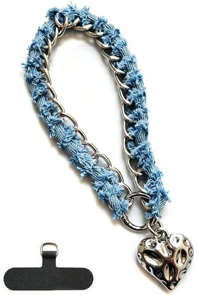 GENERAL Fabric Wristlet Keychain for Women Macrame Lanyard for Car Keys
