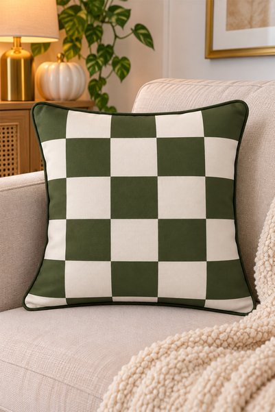 DEKOMOD 1 Pcs Digital Printed Decorative Double-Sided Colorful Pattern Throw ...