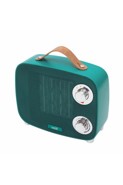 Somogyi PTC ceramic fan heater, portable, 1500W, green