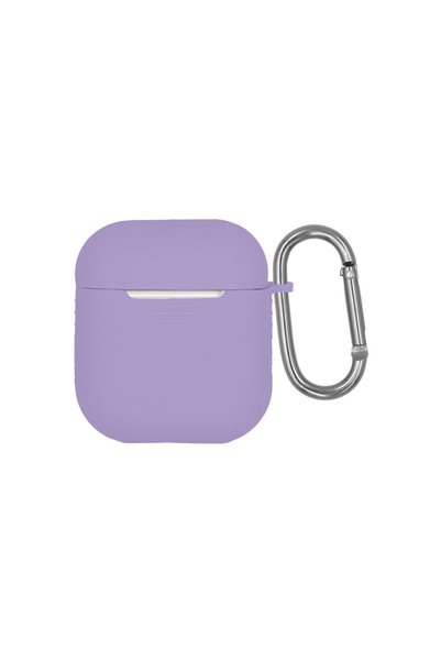Sonique Θήκη Σιλικόνης Color για AirPods 1/2 Λιλά
