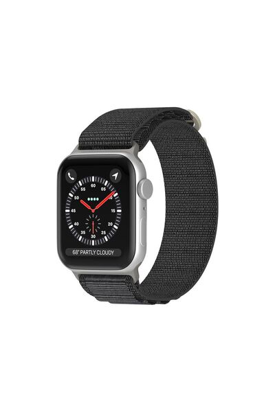 Sonique Λουράκι Nylon Alpine Loop Band για Apple Watch (38/40/41MM) Σκούρο Γκρι