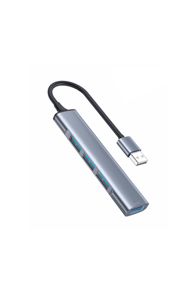 Yesido USB Hub HB18 USB-A σε 4x USB-A Μπλέ